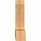 Ekena Millwork Portland Timber Gable Bracket, Western Red Cedar, 48"W x 24"H x 5 1/2"D x 5 1/2"F, 12/12 Pitch GBW048X24X0606POR00SWR - alternate 4